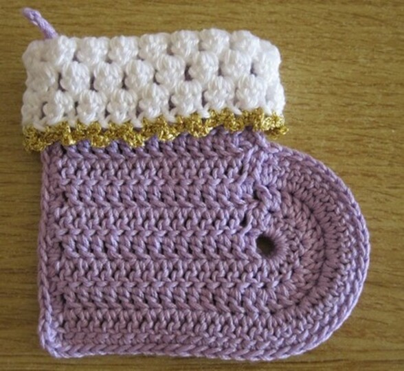 Anleitung kleiner Nikolo-Stiefel