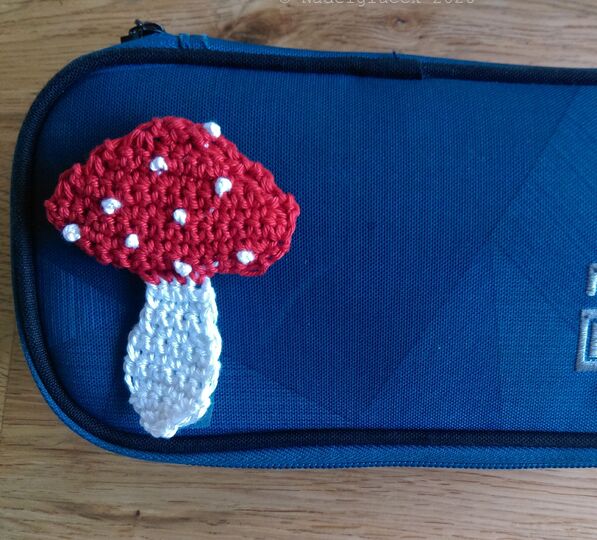 Anleitung Fliegenpilz - Karte "Viel Glück"