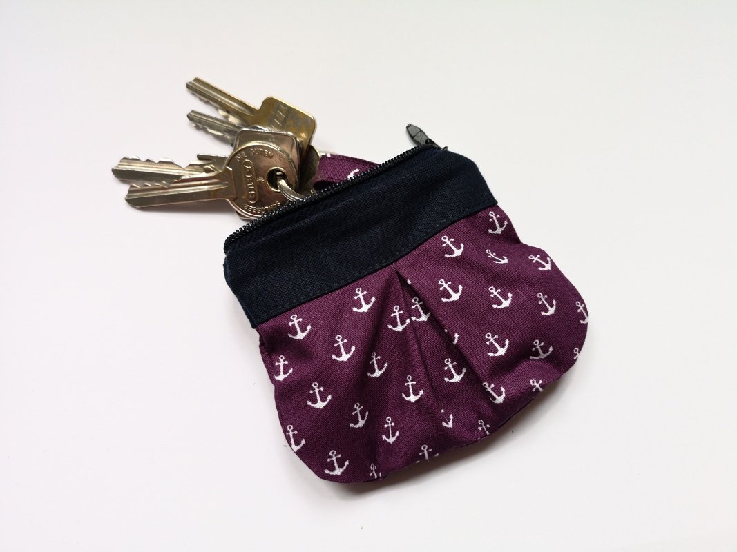 Nähanleitung Schlüssel-Täschchen, Schlüsselanhänger