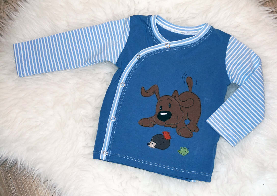 Wickelshirt QUENTIN Gr. 50 - 80 - Bild 9