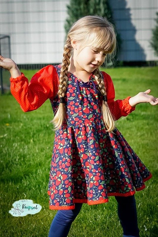 Kleid VINTAGE BEAUTY DRESS für Webware 74 - 164 - Bild 7