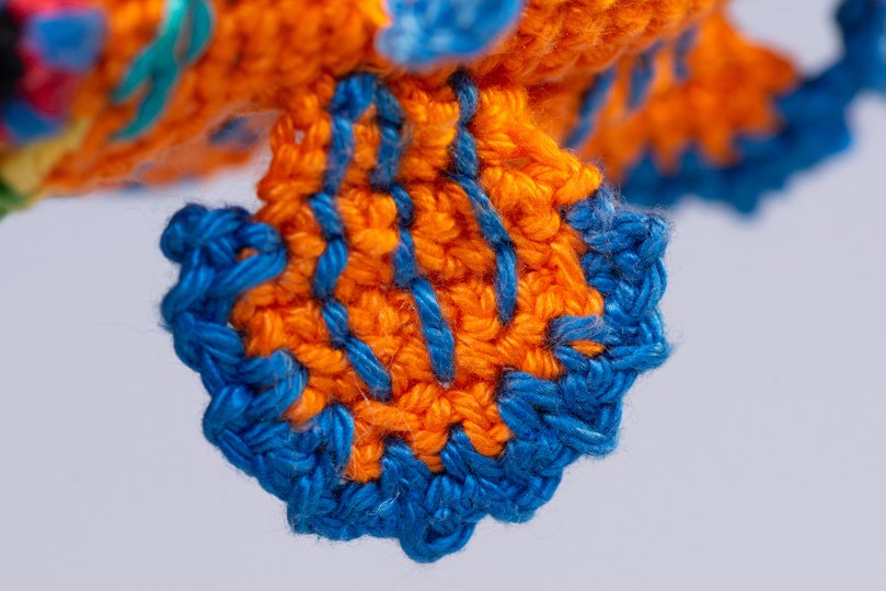 Amigurumi Anleitung für Mando den Mandarinfisch