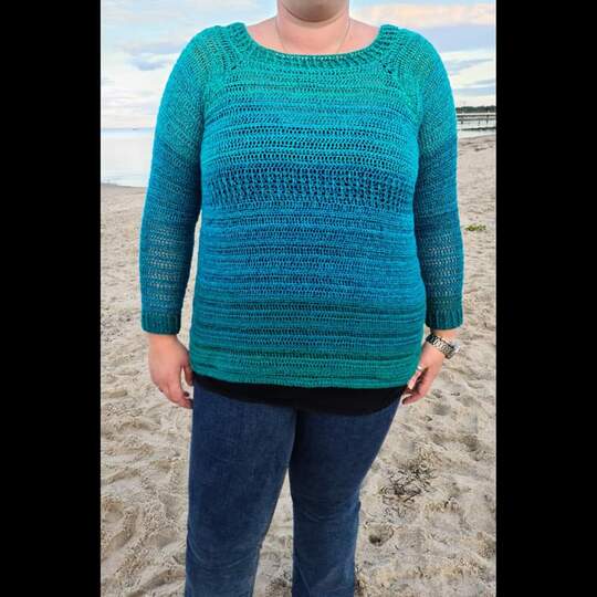 Never freeze again - Pulli-Pullunder-Tunika-Kleid häkeln im RVO