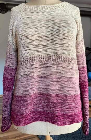 Never freeze again - Pulli-Pullunder-Tunika-Kleid häkeln im RVO