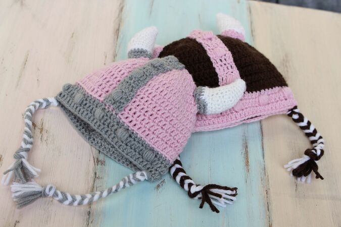 Vikings Hat Crochet Pattern