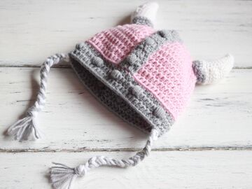 Vikings Hat Crochet Pattern