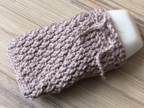 Anleitung Seifenbeutel gehäkelt, individuell erweiterbar