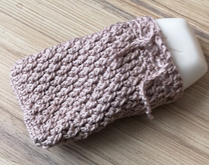 Anleitung Seifenbeutel gehäkelt, individuell erweiterbar