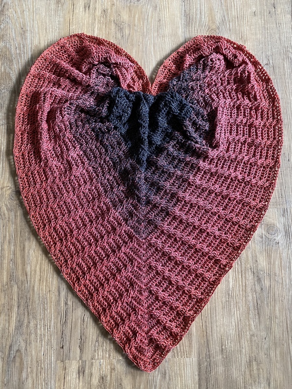 Häkelanleitung Tuch Vollverzopft - Bild 2