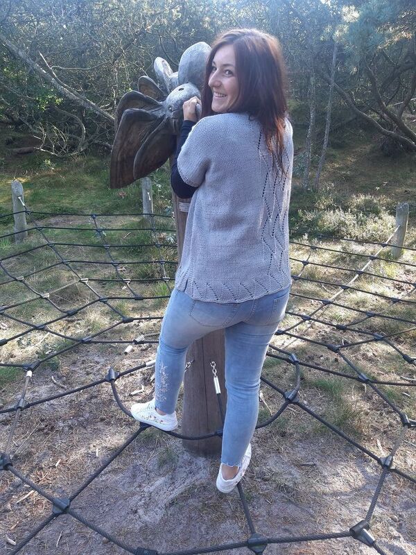 Anleitung Ponchopullover / Pullunder "Winterwolke" - Bild 2