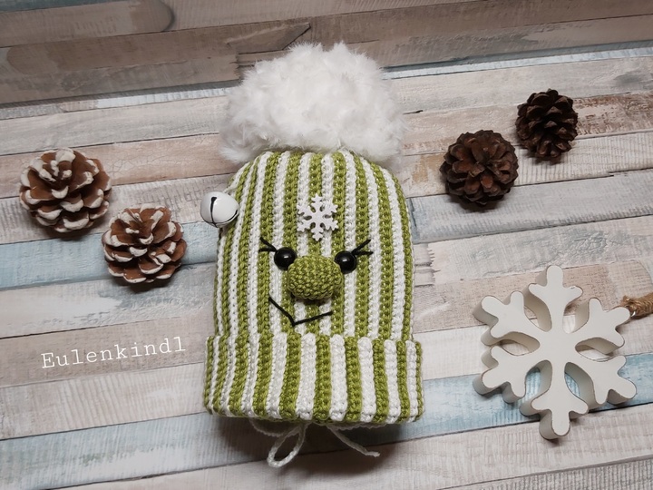 H&auml;kelanleitung Candy-Pudelm&uuml;tzchen (zum Bef&uuml;llen)