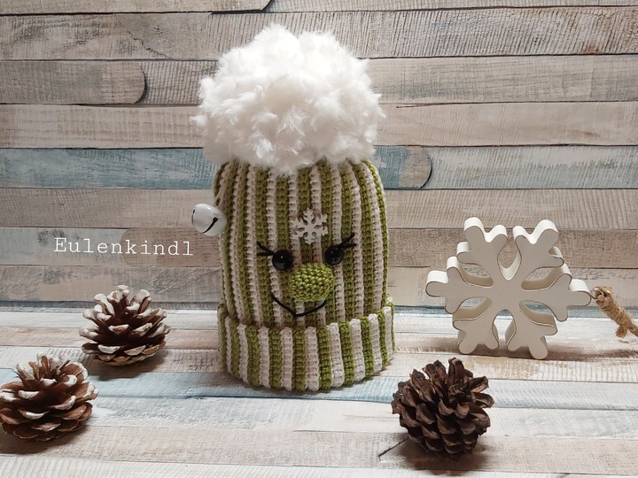 H&auml;kelanleitung Candy-Pudelm&uuml;tzchen (zum Bef&uuml;llen)