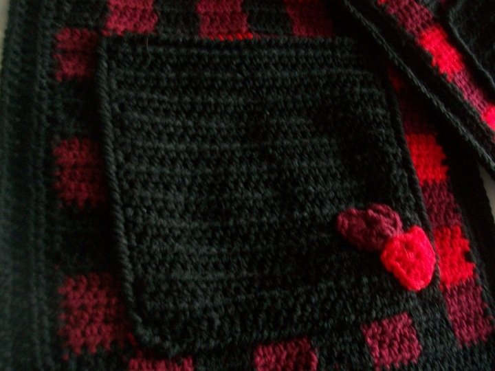 Pattern Hunter Plaid Shoulder Shawl