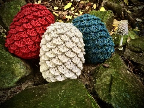 Anleitung Gehäkeltes Drachen-Ei Fafnir