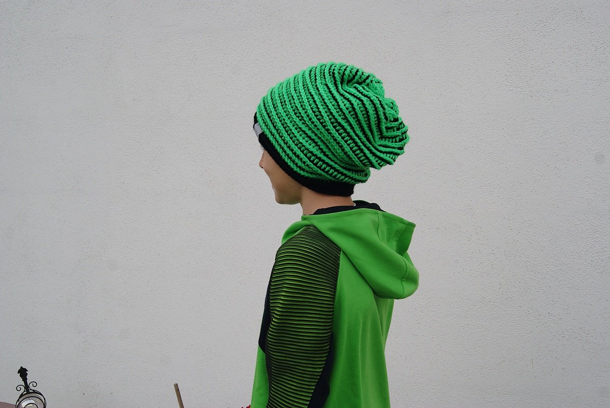 Beanie RIPPMUSTER (für alle Größen) - Bild 2