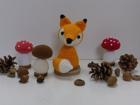 Häkelanleitung kleiner Fuchs