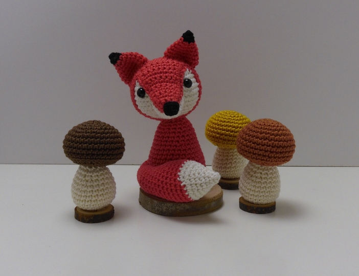 Häkelanleitung kleiner Fuchs