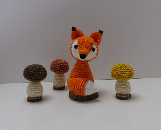 Häkelanleitung kleiner Fuchs