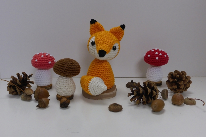 Häkelanleitung kleiner Fuchs