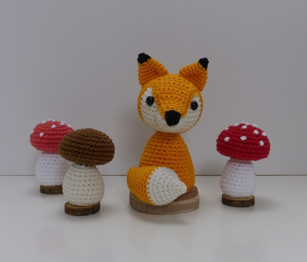 Häkelanleitung kleiner Fuchs