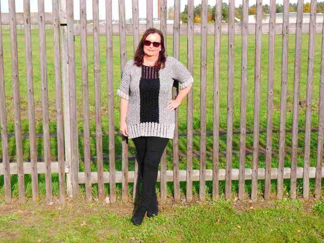 Häkelanleitung Pullover Elegance - Bild 3