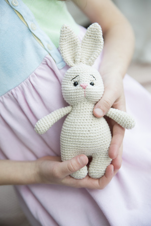 Crochet bunny toy amigurumi pattern