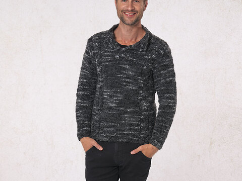 Strickanleitung Herrenpullover "Arezzo" 761001