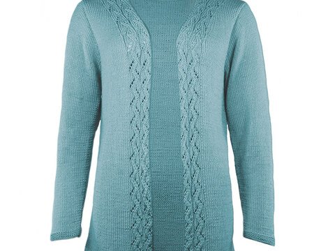 Strickanleitung Damenjacke "Milano" 761002