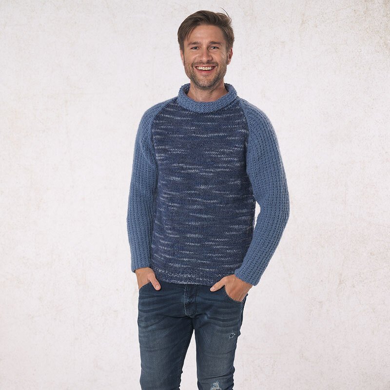 Strickanleitung Herrenpullover "Arezzo & Bari" 761008 - Bild 2