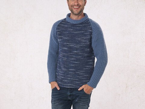 Strickanleitung Herrenpullover "Arezzo & Bari" 761008