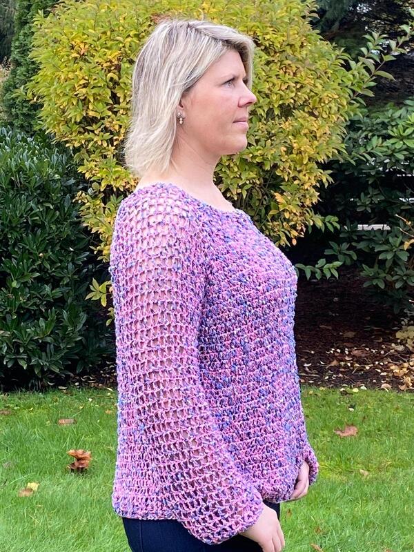 Häkelanleitung Pullover Wunderbar 2.0  Größe 34-56 - Bild 2