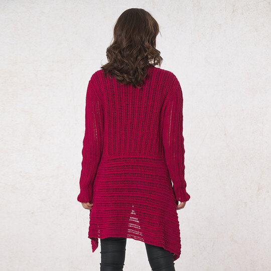 Strickanleitung Damenjacke "Seidenglanz" 761034