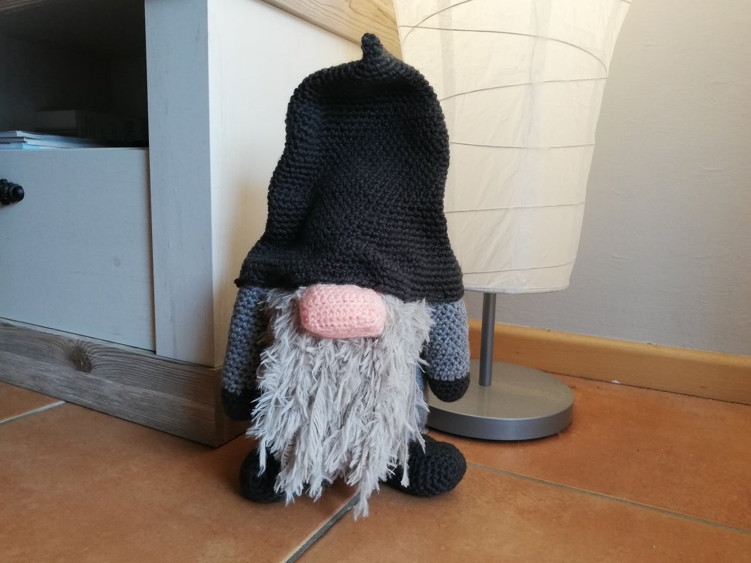 XXL Wichtel H&auml;kelanleitung, 41 cm gro&szlig; - Bild 2