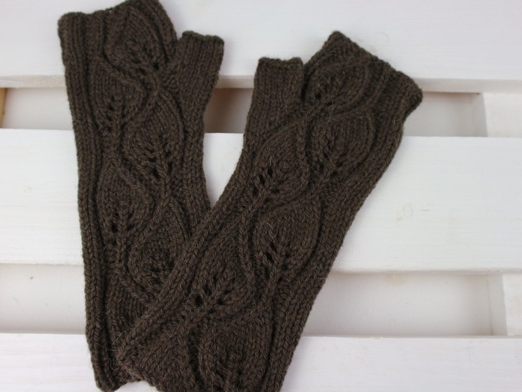 Kntting pattern Fingerless Gloves "Emely" - Image 7
