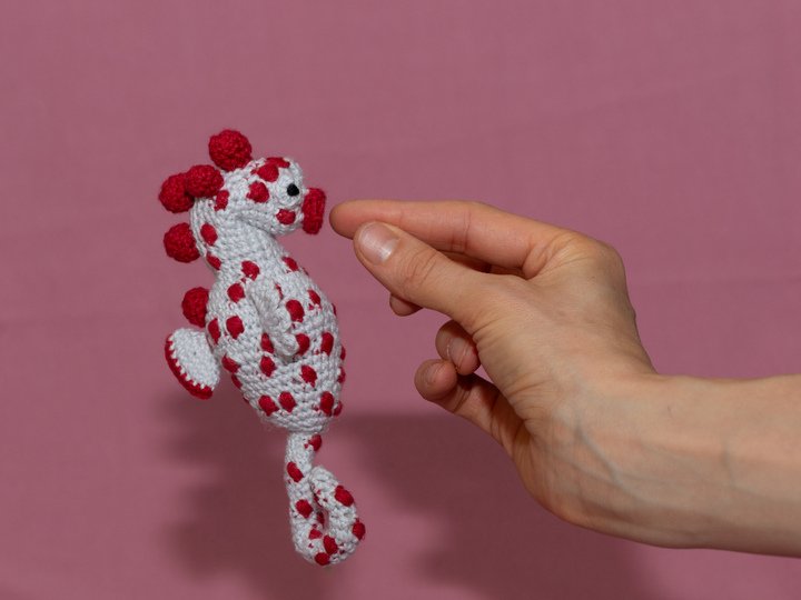 Häkelanleitung für das Amigurumi Zwergseepferdchen