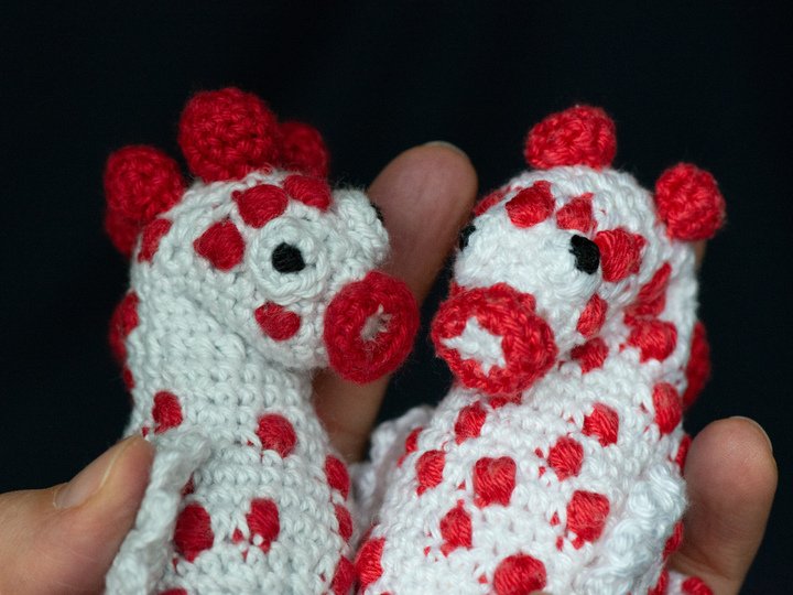 Häkelanleitung für das Amigurumi Zwergseepferdchen