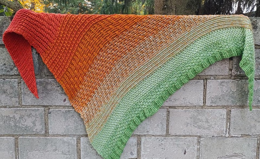 Anleitung Häkeltuch Dreamy ein Zauber aus Reliefstäbchen