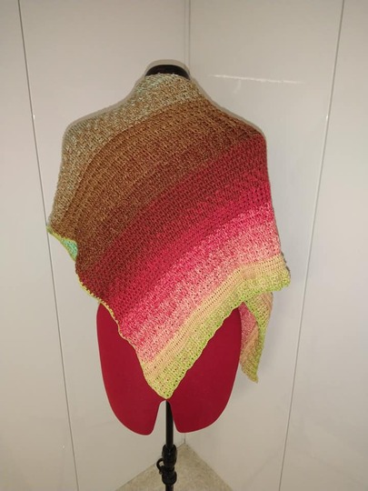 Anleitung Häkeltuch Dreamy ein Zauber aus Reliefstäbchen