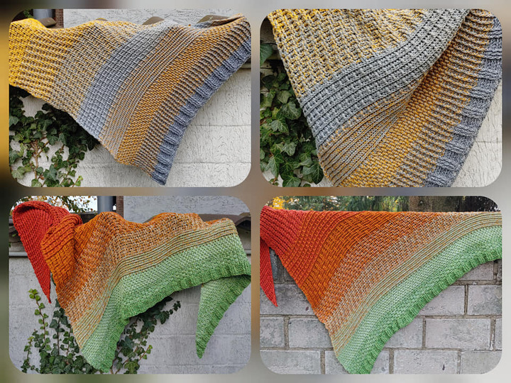 Anleitung Häkeltuch Dreamy ein Zauber aus Reliefstäbchen