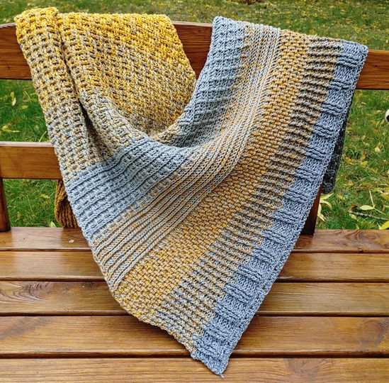 Anleitung Häkeltuch Dreamy ein Zauber aus Reliefstäbchen