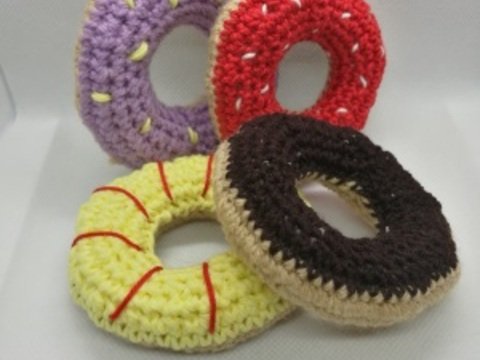 Leckere Donuts für die Kinderküche