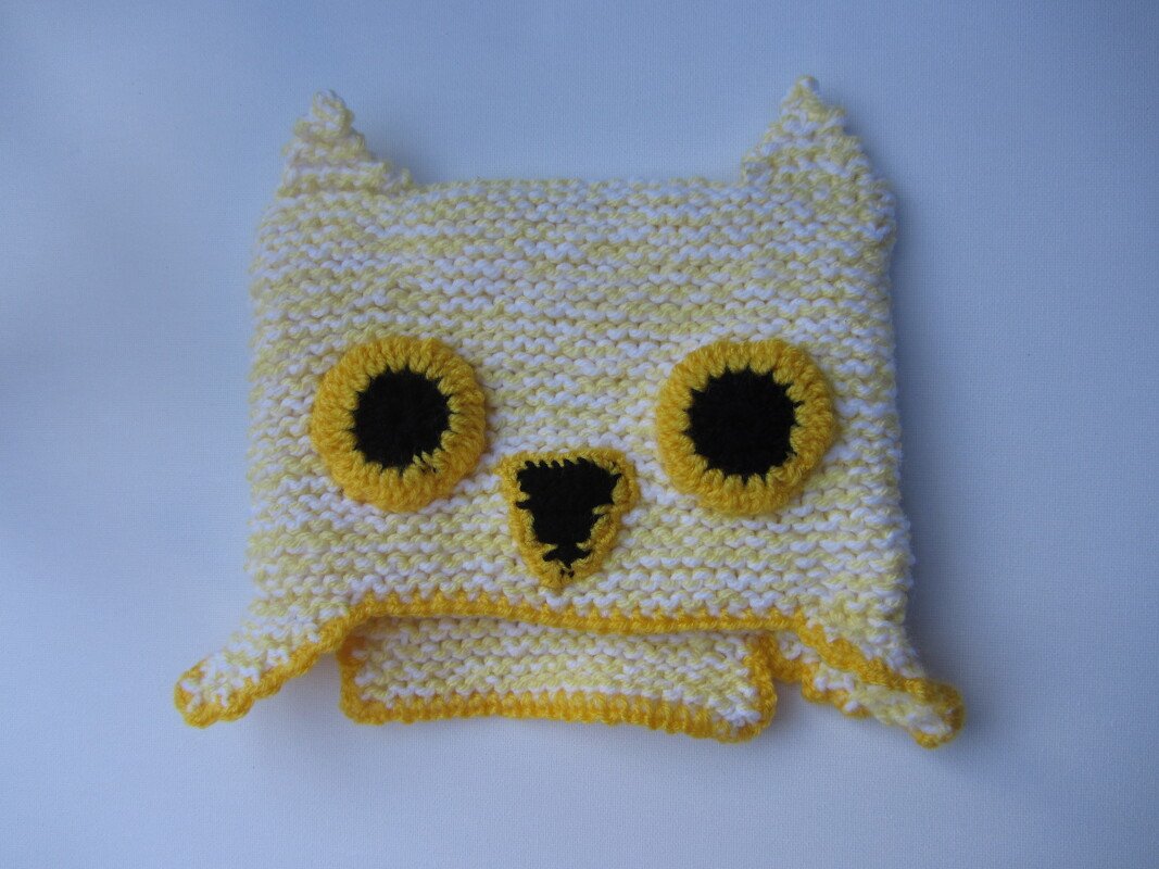 Anleitung Mütze "Eulenküken" - Bild 2