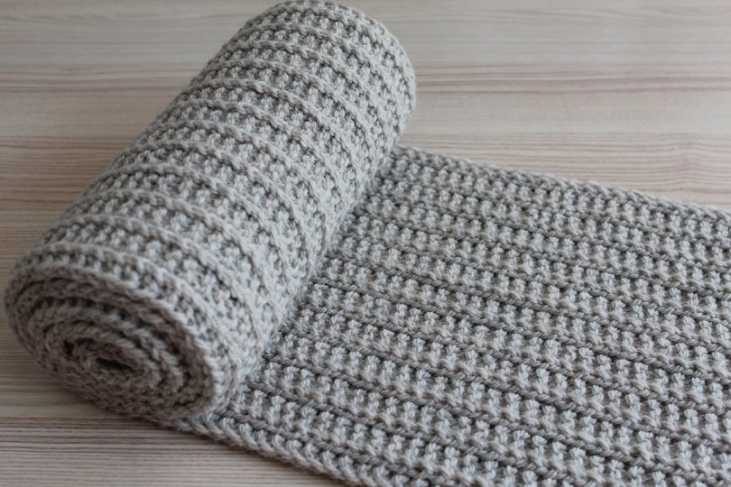 „EASY“  Herren- & Damen-Strickschal | PDF-Strickanleitung