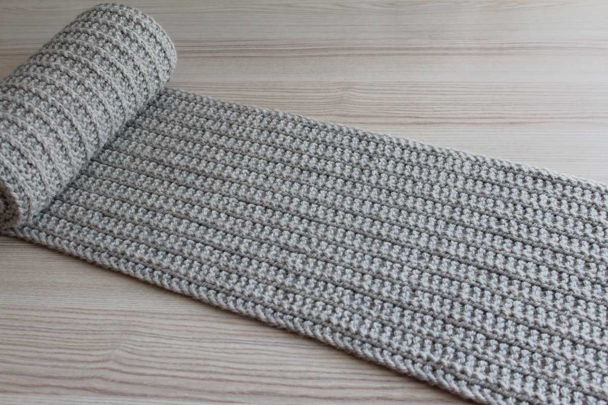 "Easy" gestrickter Schal PDF-Anleitung - Bild 4