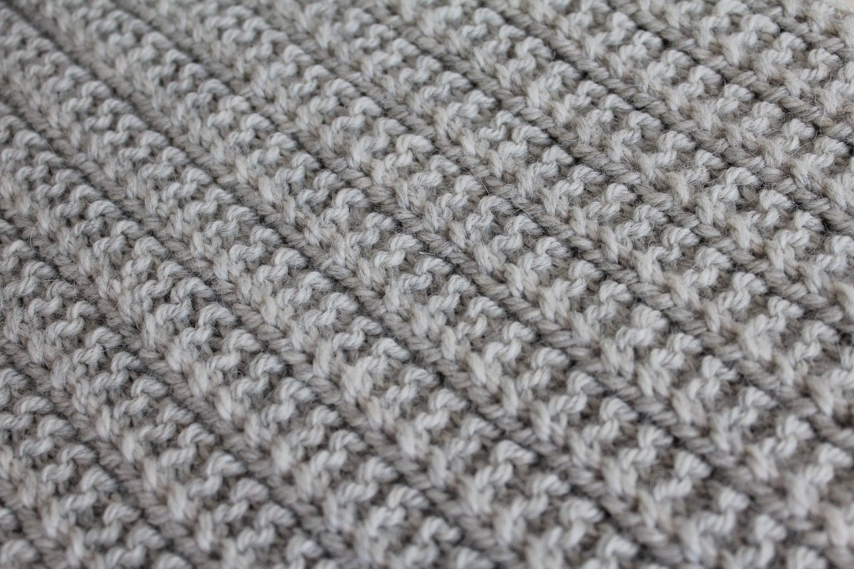 "Easy" gestrickter Schal PDF-Anleitung - Bild 10