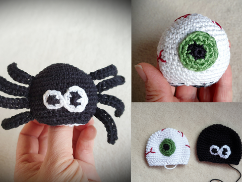 Häkelanleitung Happy Halloween Wendie/ Deko
