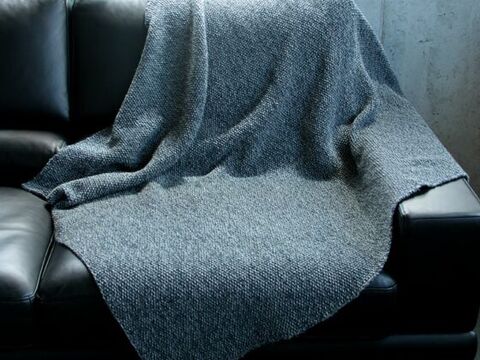 Strickanleitung Decke "Arbeitsstrumpf" 761036