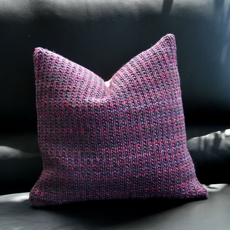 Strickanleitung Kissen "Arbeitsstrumpf" 761038 - Bild 2