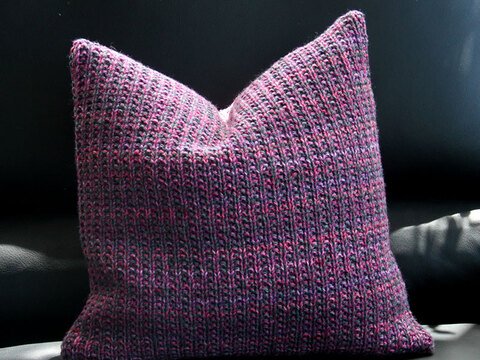 Strickanleitung Kissen "Arbeitsstrumpf" 761038