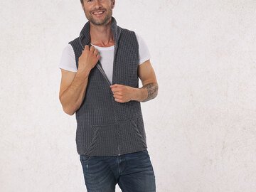 Strickanleitung Herrenweste "Bozen" 761057